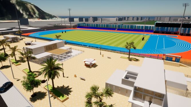 El proyecto de la nueva Ciudad Deportiva de La Línea