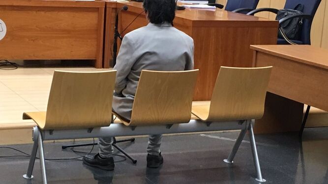 El ex marido de Mónica Oltra durante el juicio.