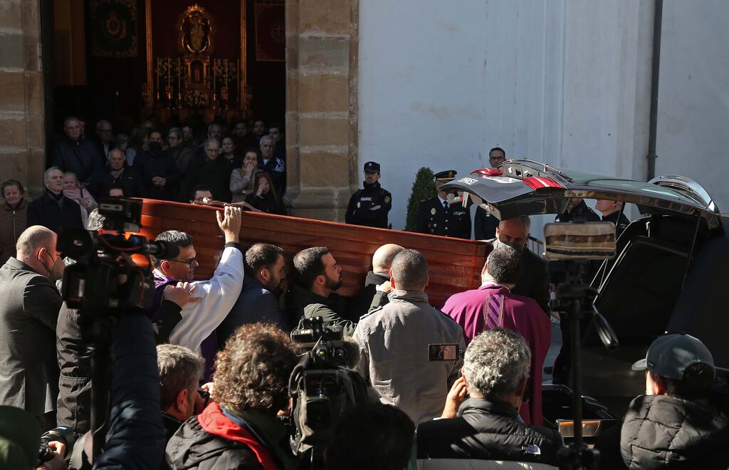 Fotos del funeral de Diego Valencia en Algeciras