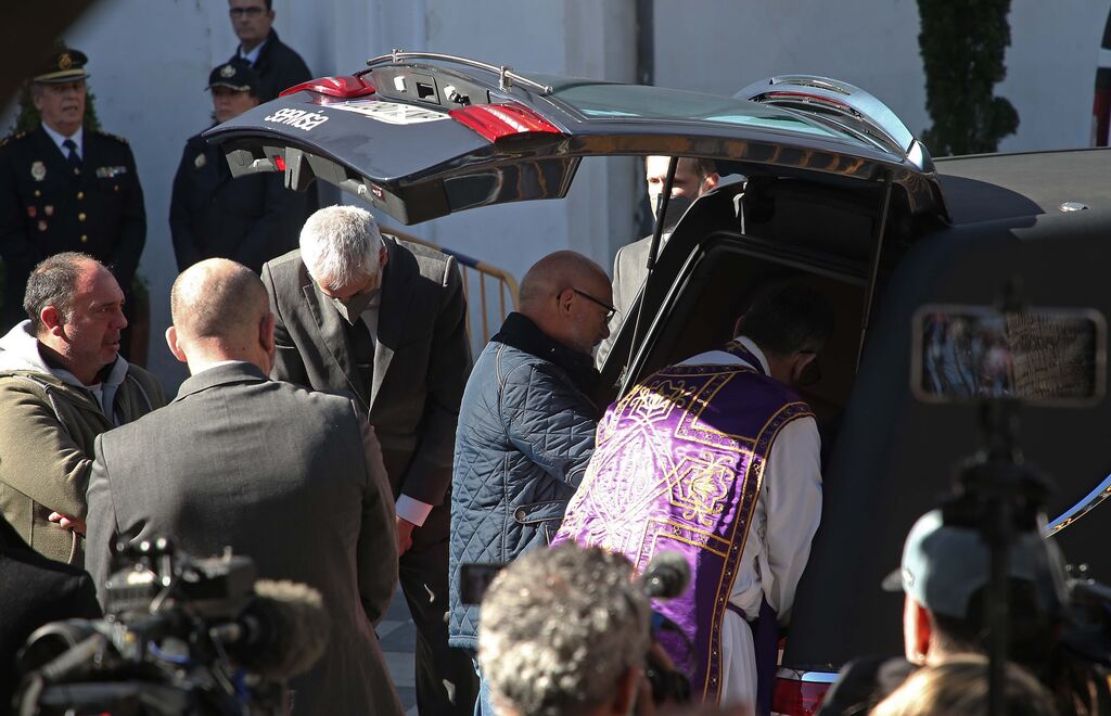 Fotos del funeral de Diego Valencia en Algeciras