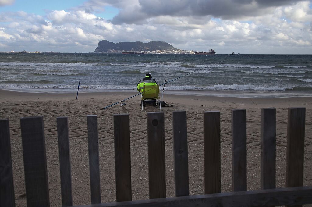 Fotos del temporal en la Bah&iacute;a de Algeciras