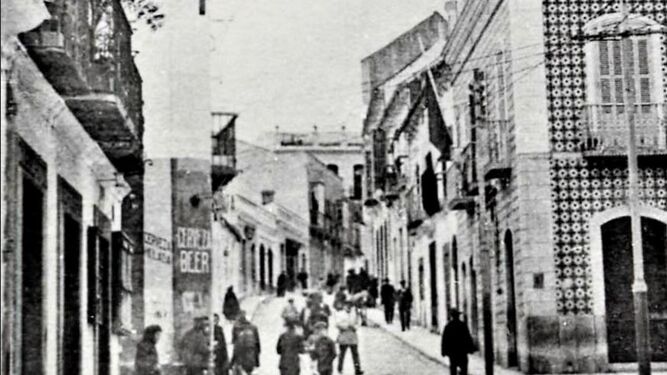 La calle Prim de Algeciras.