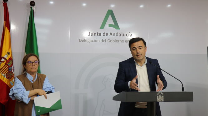El delegado de Agricultura, Pesca, Agua y Desarrollo Rural de la Junta de Andalucía en Cádiz, David Gil.