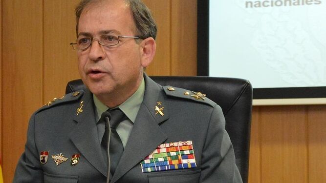 Francisco Javier Espinosa Navas, antiguo jefe de la Comandancia de la Guardia Civil de Algeciras.