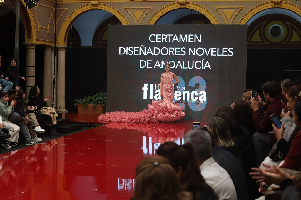 Huelva Flamenca 2023. Im&aacute;genes del Certamen de Dise&ntilde;adores Noveles de Andaluc&iacute;a