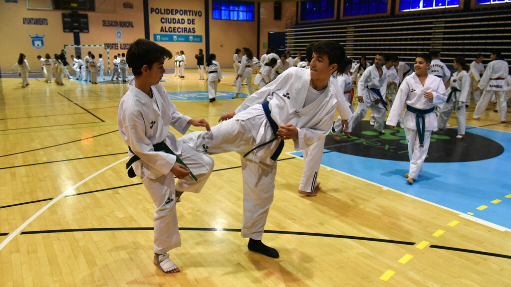 Las fotos de la concentraci&oacute;n de Taekwondo Olimpico en Algeciras
