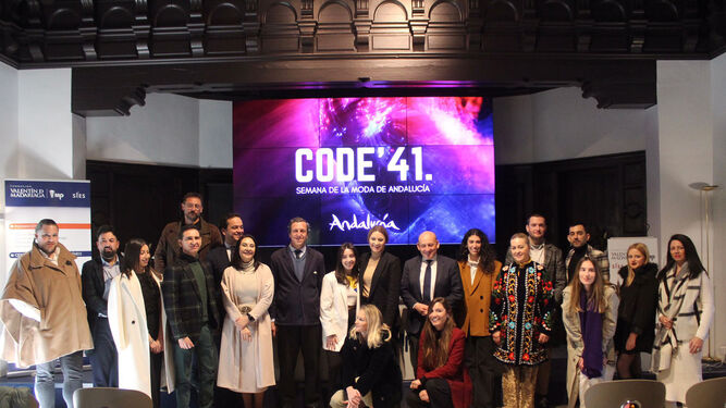 Presentación de Code 41, la Semana de la Moda de Andalucía 2023.