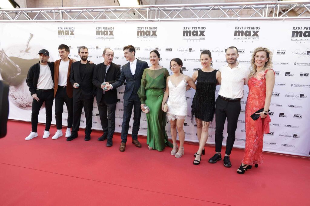 Premios Max 2023 en C&aacute;diz: Todas las im&aacute;genes de la alfombra roja del Gran Teatro Falla