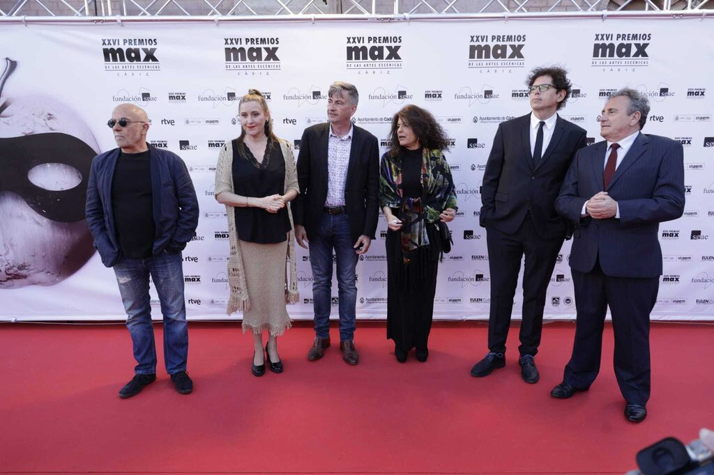 Premios Max 2023 en C&aacute;diz: Todas las im&aacute;genes de la alfombra roja del Gran Teatro Falla