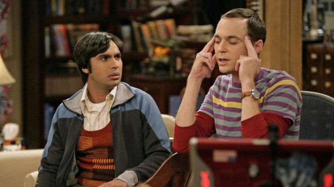 Jim Parsons como Sheldon Cooper en 'Big Bang'