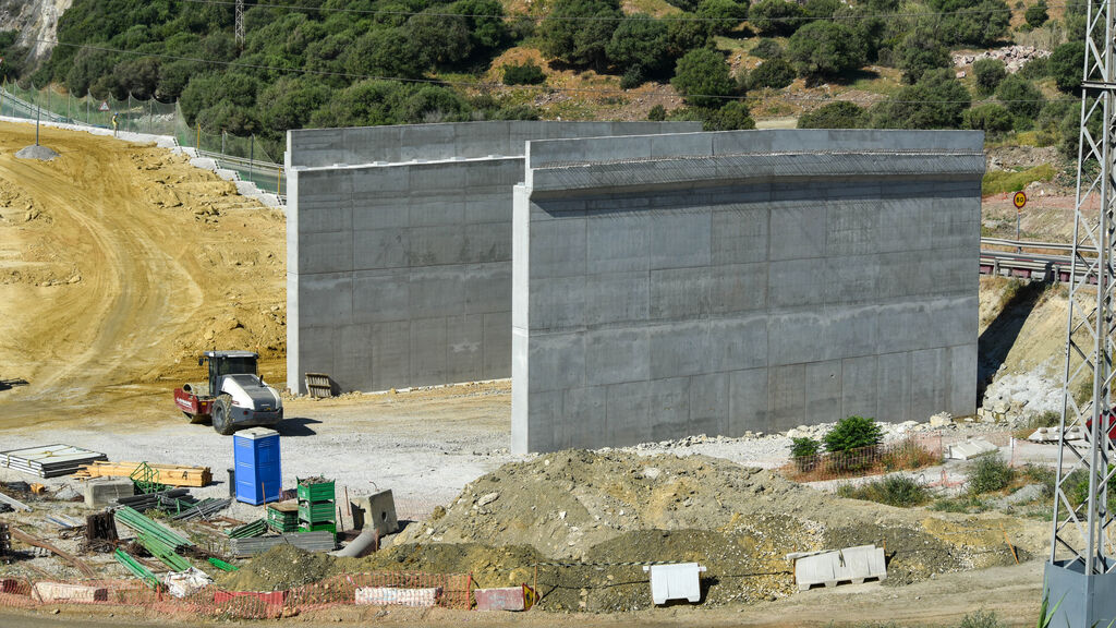 Fotos de las obras del acceso sur a Algeciras