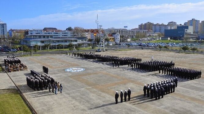 La escuela de la Armada de El Ferrol.