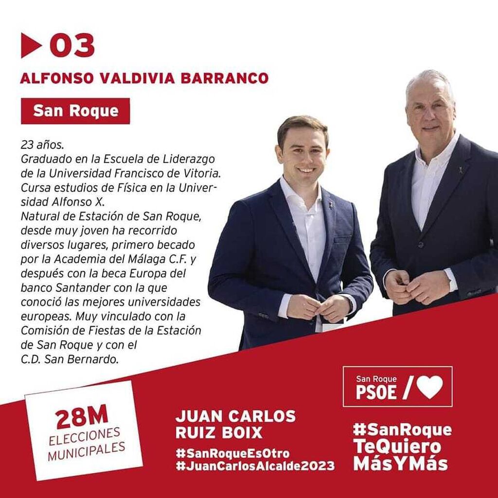 Alfonso Valdivia Barranco (PSOE)