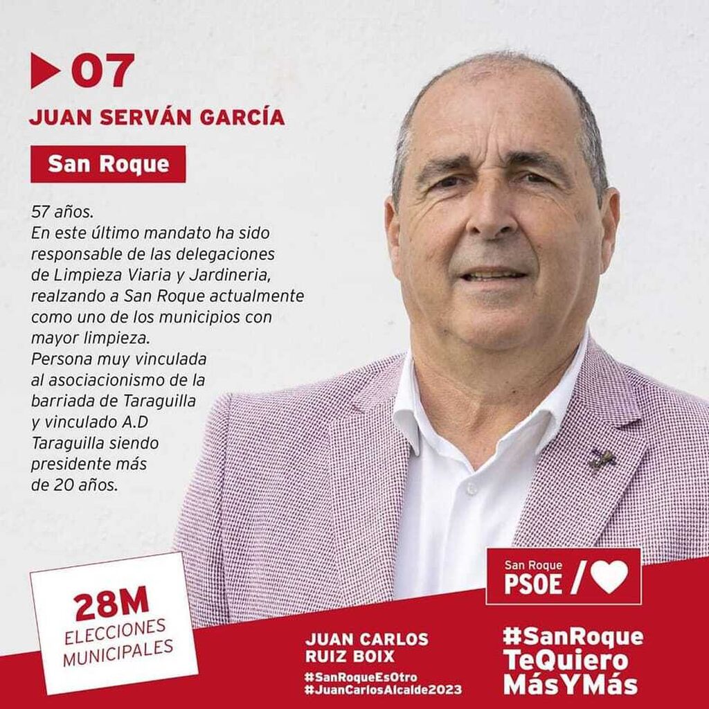 Juan Serv&aacute;n Garc&iacute;a (PSOE)