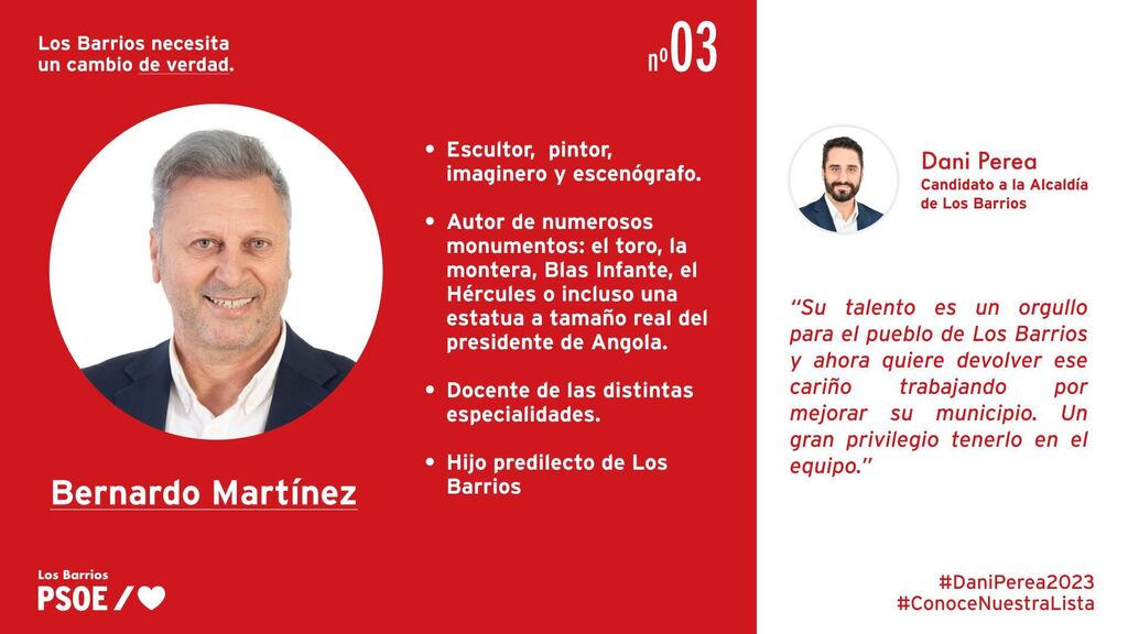 Bernardo Mart&iacute;nez Torres (PSOE)