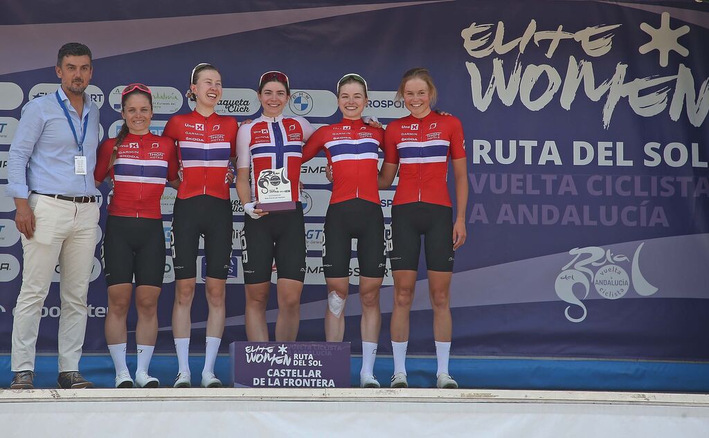 Fotos de etapa final de la Vuelta Ciclista a Andaluc&iacute;a Elite Women en Castellar