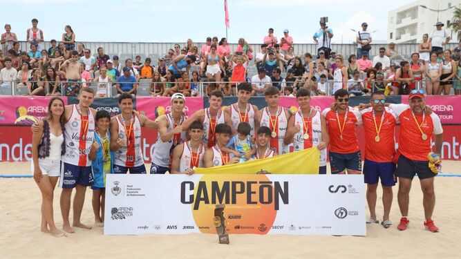 El juvenil del BM Playa Algeciras, campeón de la Copa de España