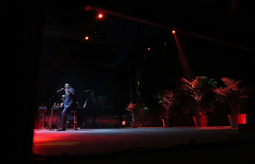 Fotos del concierto de Diego El Cigala en el IX Encuentro Internacional de guitarra Paco de Luc&iacute;a
