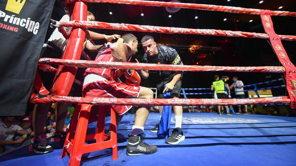 Fotos de la velada de boxeo del Don Pr&iacute;ncipe en el casino de San Roque