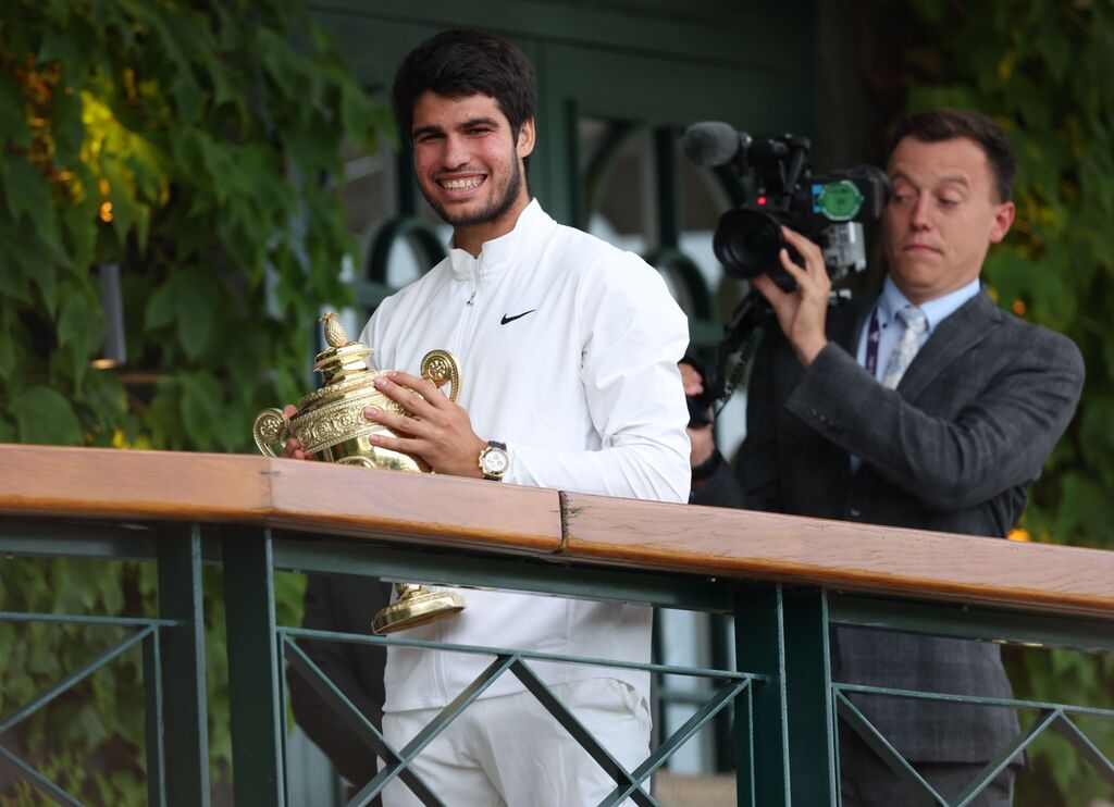 Im&aacute;genes del triunfo de Carlos Alcaraz en Wimbledon