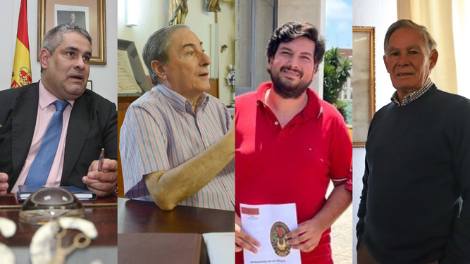 Juan Cisneros, José Miguel Carreño, Ismael Villa y Ruiz Miguel