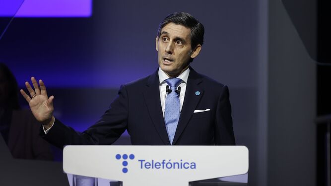 El presidente ejecutivo de Telefónica, José María Álvarez-Pallete López.
