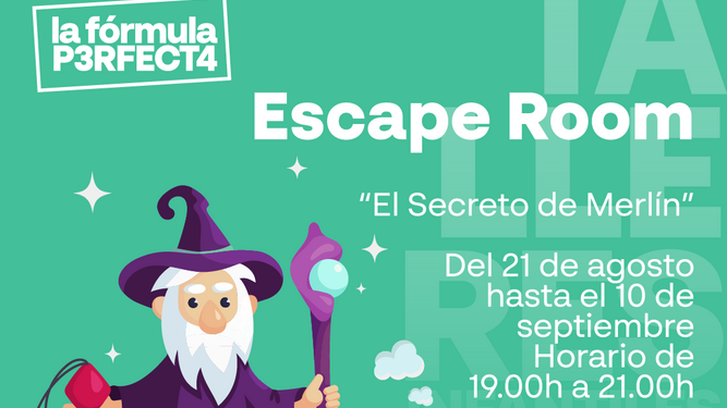 El Paseo acoge hasta el 10 de septiembre el Escape Room.