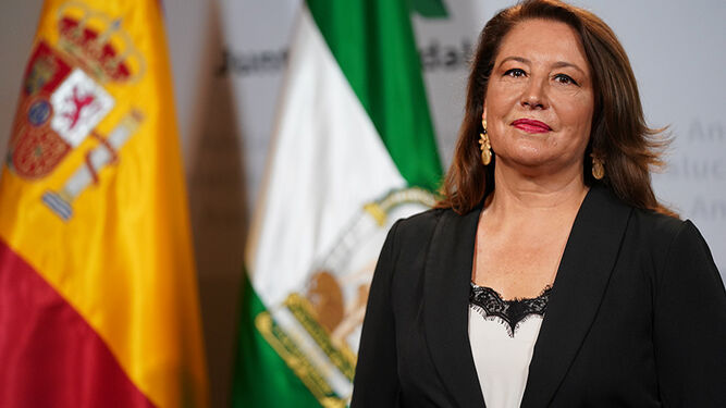Carmen Crespo, consejera de Agricultura, Pesca, Agua y Desarrollo Rural de la Junta