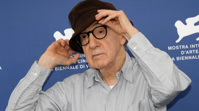 El director Woody Allen en el Festival de Venecia.
