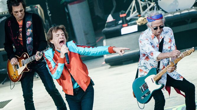 Imagen de archivo de un concierto de Los Rolling Stones.