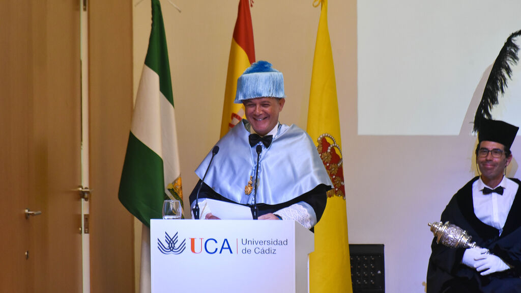 El nombramiento de Alejandro Sanz como Doctor Honoris Causa por la UCA en Algeciras