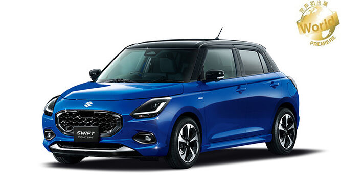 Suzuki se prepara para el Japan Mobility Show donde mostrará el restyling Swift