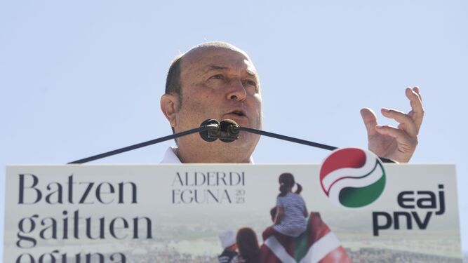 El Presidente del PNV, Andoni Ortuzar.