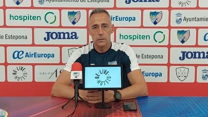 Ángel Rodríguez, entrenador del CD Estepona FS