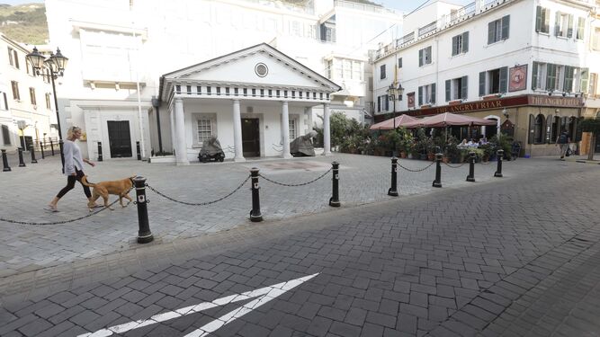 La sede del Gobierno de Gibraltar.