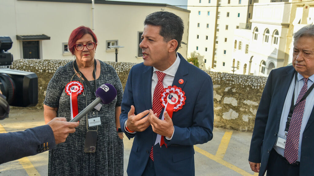 La jornada electoral en Gibraltar, en im&aacute;genes