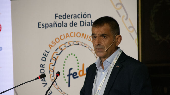 Juan Francisco Perán es el presidente de la Federación Española de diabetes (FEDE).