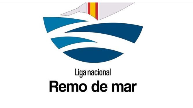 El logotipo de la Liga Nacional de Remo de Mar