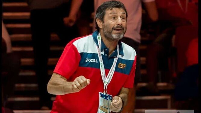 El entrenador nacional de judo Quino Ruiz