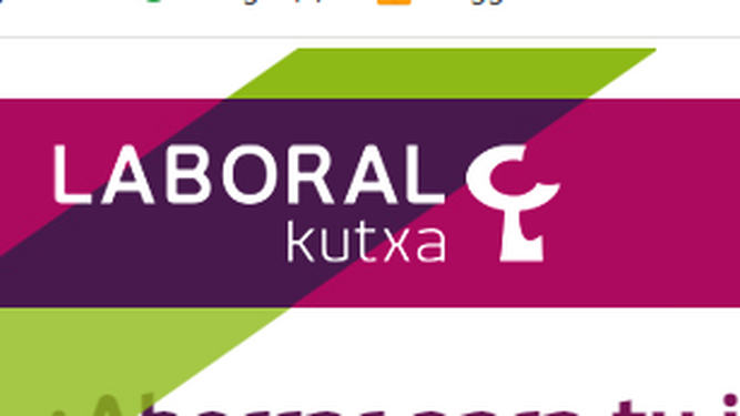Logo de Laboral Kutxa.