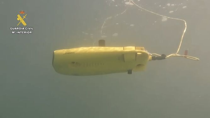 El dron submarino.