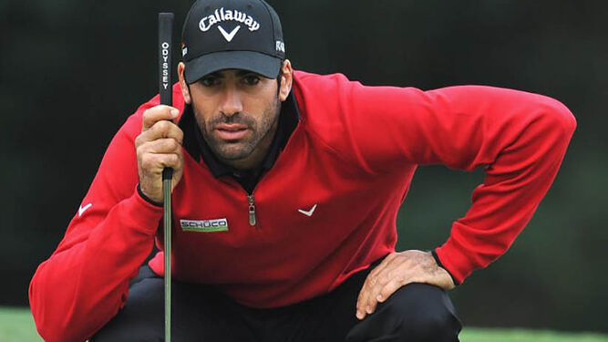 El golfista guadiareño Álvaro Quirós