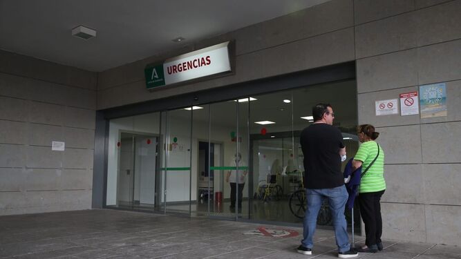 El área de Urgencias del Hospital de La Línea.