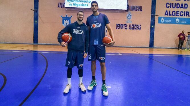 Berni García y Sami Eleraky, los nuevos jugadores de Udea