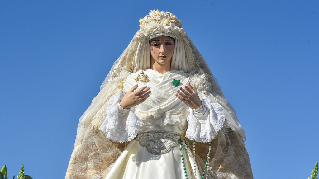 La vuelta de la Virgen de la Esperanza a La L&iacute;nea, en im&aacute;genes
