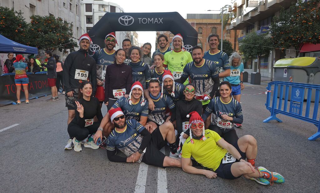 La X Carrera Solidaria de Navidad de Algeciras, en im&aacute;genes
