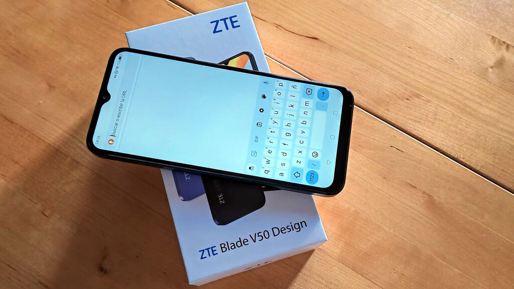 El smartphone ZTE Blade V50 Design