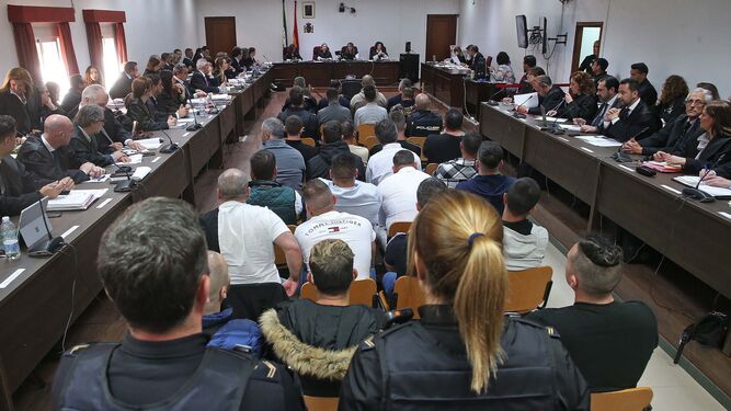 Celebración del mayor juicio por narcotráfico en Algeciras