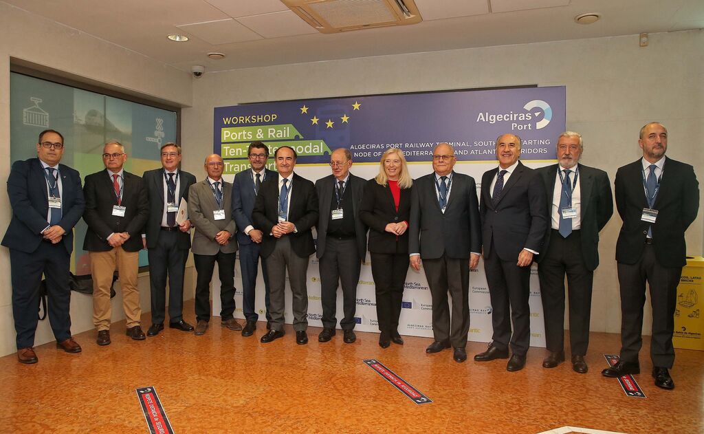 Cumbre en Algeciras de los responsables de tres de los nueve corredores comunitarios