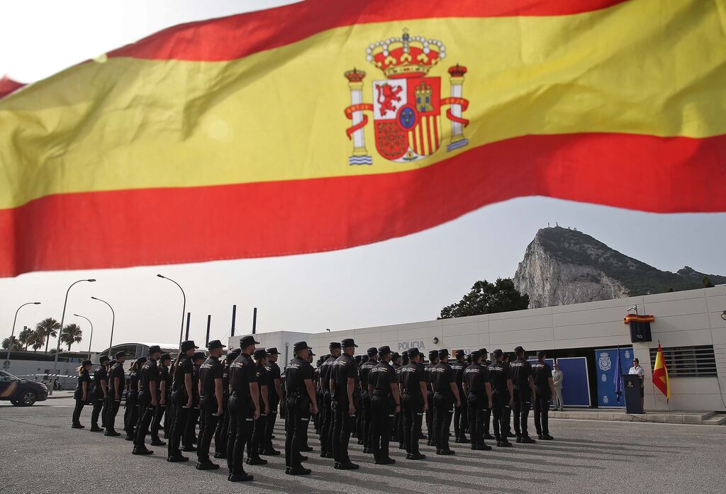 Llegada de 85 agentes de Polic&iacute;a Nacional en pr&aacute;cticas al Campo de Gibraltar